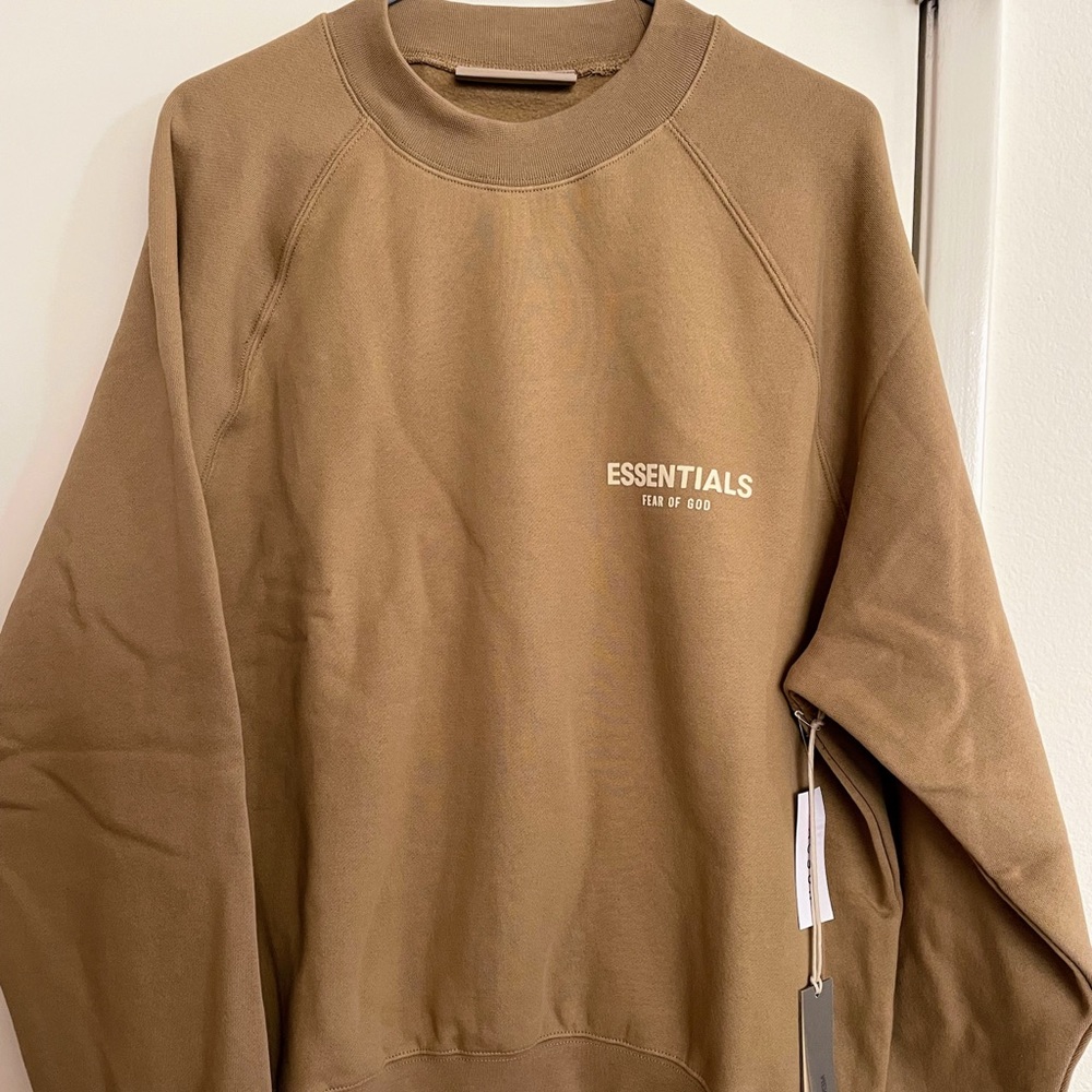 Fear of God Essentials Oak Crewneck Sweatshirt